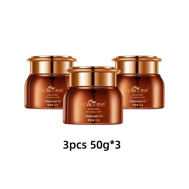 FONCE Hexapeptide Moisturizing firmingCream Lift Anti-Wrinkle Lady Cream Collagen hyaluronic acid Face cream skin care cosmetics