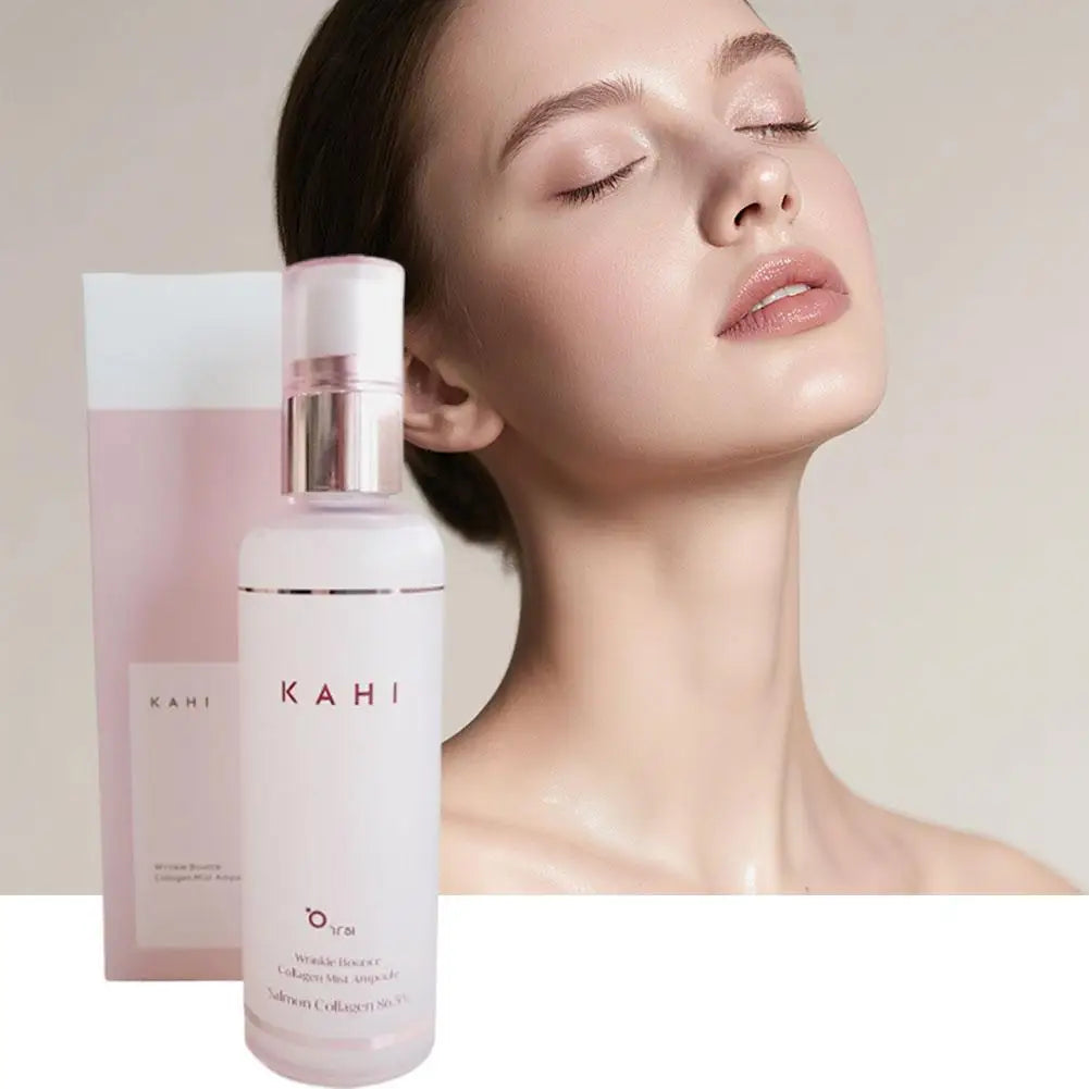 KAHI Anti Wrinkle Collagen Face Spray Collagen Pink Stick Wrinkle Bounce Balm Multi Cream Reduces Fine Lines Mist Skin Care