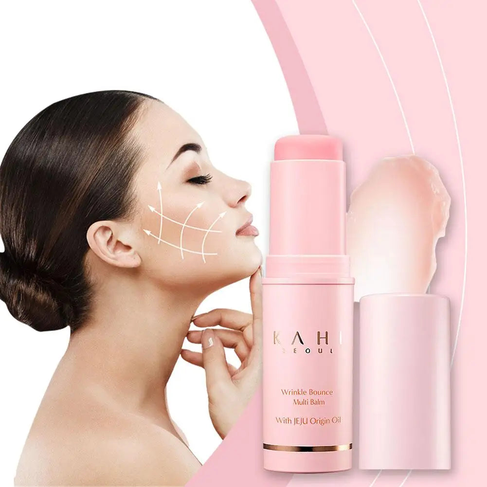 KAHI Anti Wrinkle Collagen Face Spray Collagen Pink Stick Wrinkle Bounce Balm Multi Cream Reduces Fine Lines Mist Skin Care