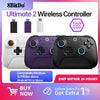 8BitDo Ultimate 2 Wireless Gaming Controller for PC / Android with TMR Joysticks, Switchable Triggers, Motion Control, 8Speed