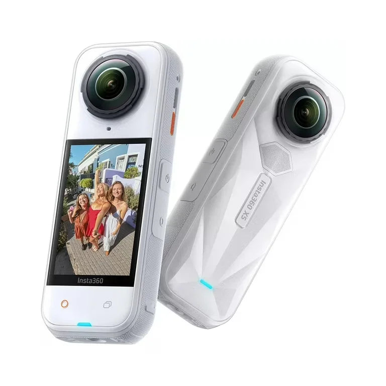 Insta360 X5 8K VR 360° Sports Action Camera | Waterproof to 15m, AI, PureVideo Night Mode