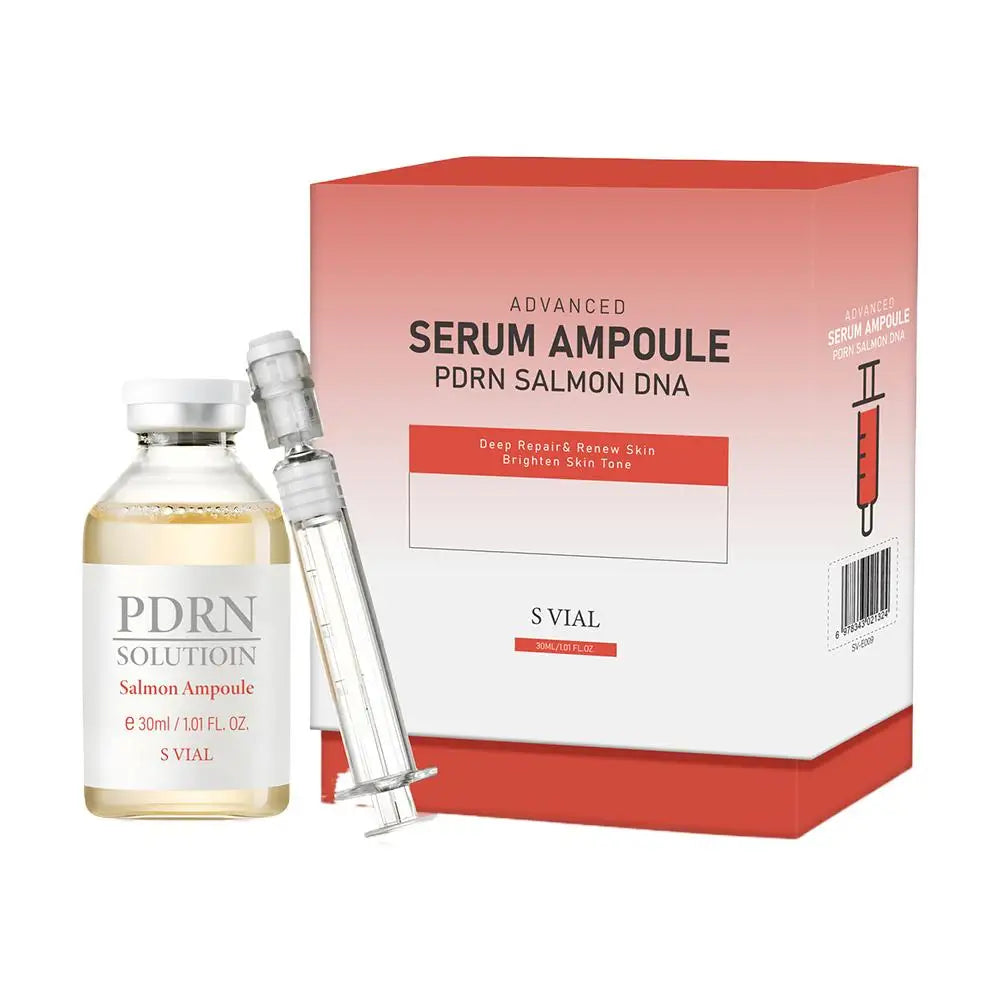 Korean﻿ PDRN Salmon DNA  Ampoule Fine Line Reducing & Skin Strengthening Serum Deep Repair Facial Glowing For All Skin Types