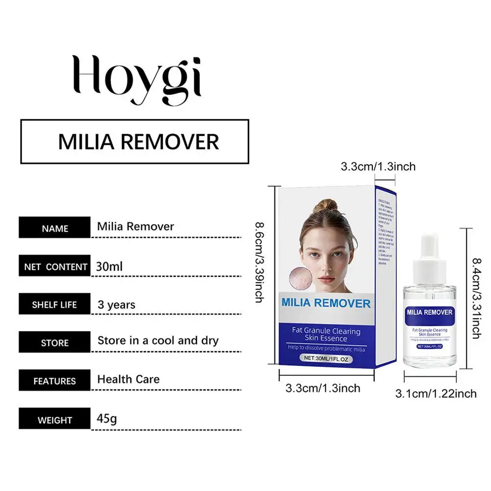 NEW 1/3/5Pcs 30ml Milia Remover Skin Essence for Comfort Gentle Formula Skin Purifying Deep Hydrating Repairing Serum Skin Care